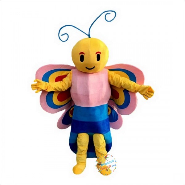 Butterfly Cartoon Mascot Costume