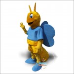 Butterfly Character Mascot Costume