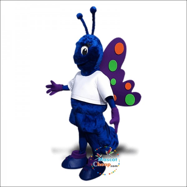 Butterfly Character Mascot Costume