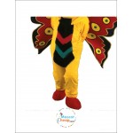 Cute Happy Butterfly Mascot Costume