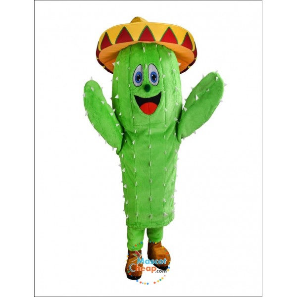 Cute Cactus Mascot Costume