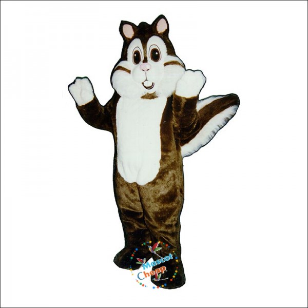 Calvin Chipmunk Mascot Costume