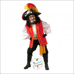 Captain Scratch Mascot Costume