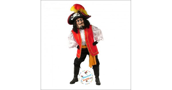 Captain Scratch Mascot Costume