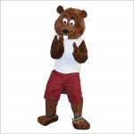 Castor Fiber Beaver Mascot Costume