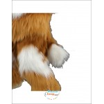 Long Plush Cat Mascot Costume