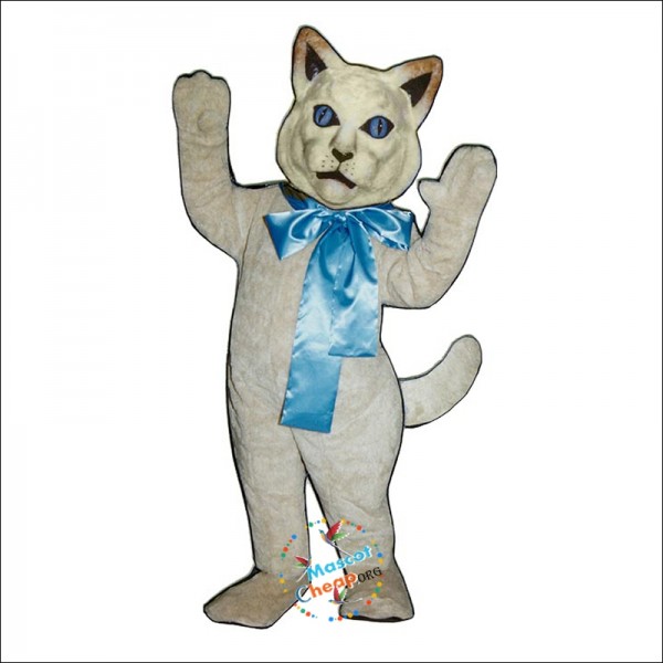 Cat Bow Mascot Costume