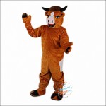 Cattle Cow Bull Ox Cartoon Mascot Costume