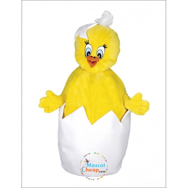 Cute Friendly Chick Mascot Costume