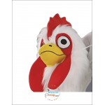 Happy Cute Chicken back Mascot Costume