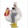 Happy Cute Chicken back Mascot Costume