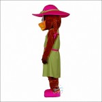 Chipmunk girl Mascot Costume