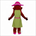 Chipmunk girl Mascot Costume