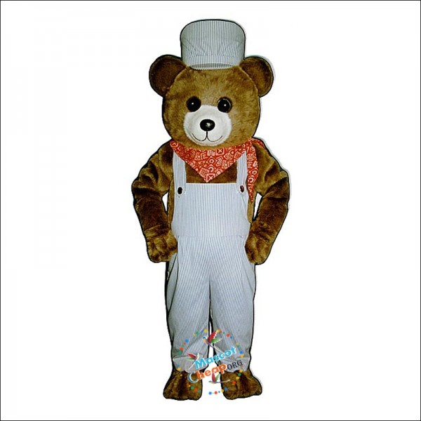 Choo-choo Bear Mascot Costume