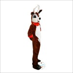 Christmas Elk Cartoon Mascot Costume