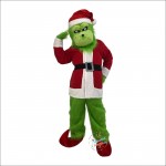 Christmas Grinch Mascot Costume