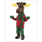 Christmas Reindeer Mascot Costume