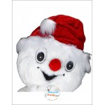 Christmas Snowman Mascot Costume
