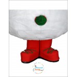 Christmas Snowman Mascot Costume