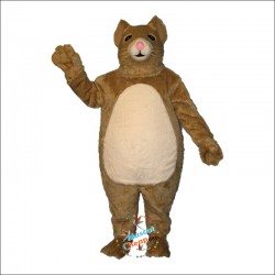 Chubby Hamster Mascot Costume