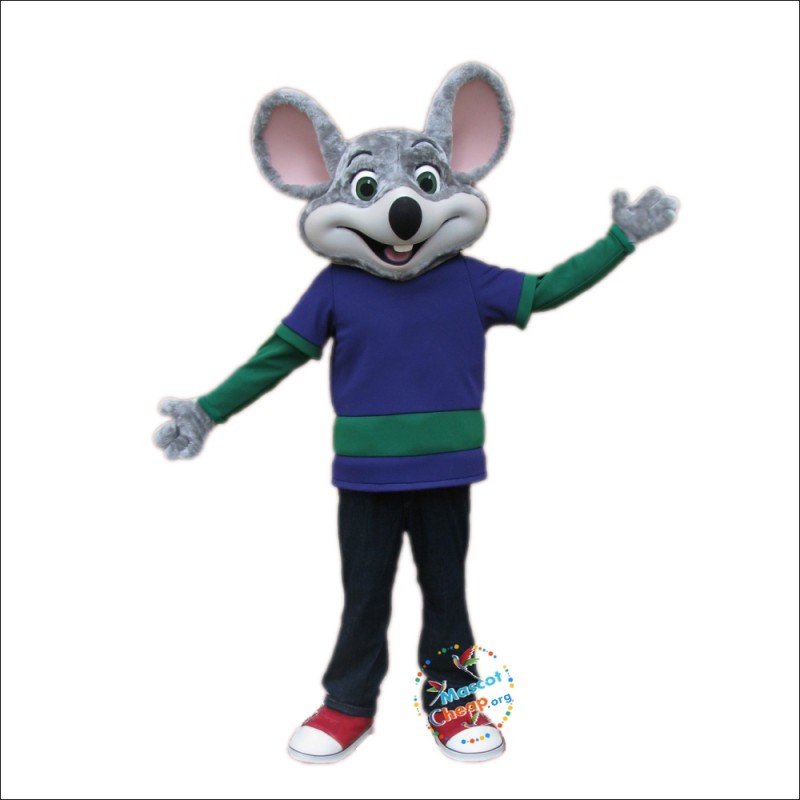 Chuck E Cheeses Mascot Costume Cheap And Free Shipping