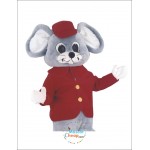 Circus Mouse Mascot Costume
