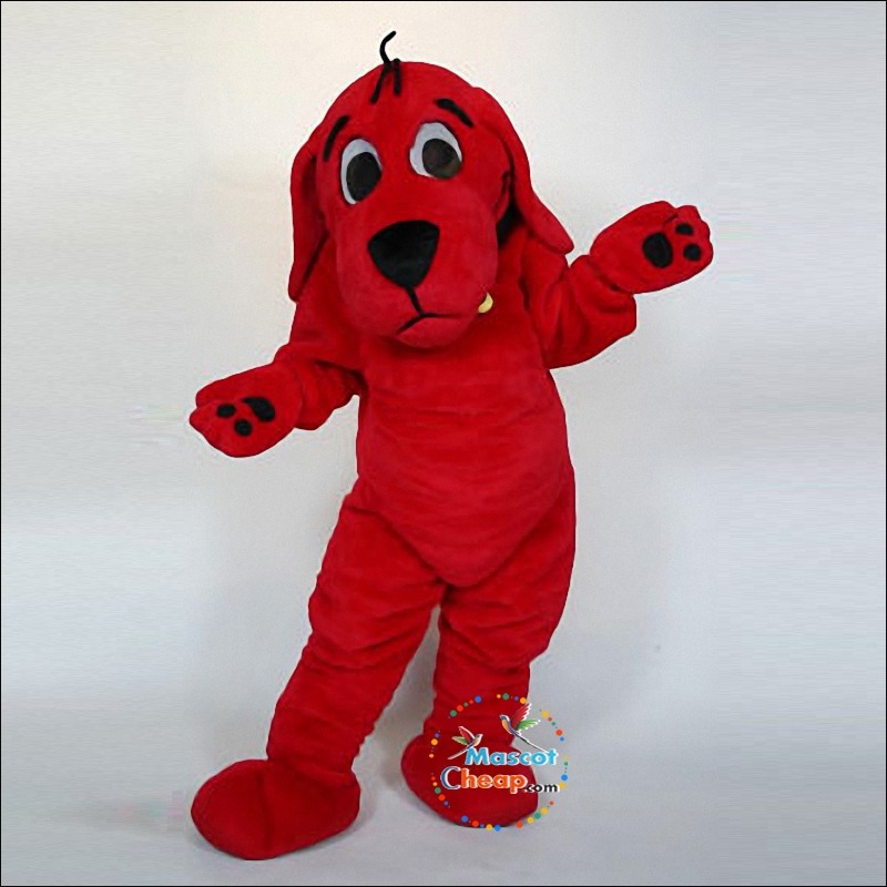 New Red Clifford Dog ADULT SIZE CARTOON MASCOT COSTUME 