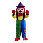 Clown Cartoon Mascot Costume