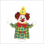 Cute Friendly Clown Mascot Costume