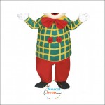 Cute Friendly Clown Mascot Costume