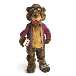 College Bear Mascot Costume