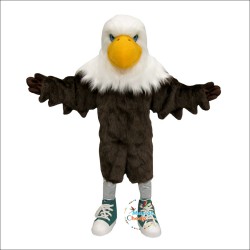 College Ferocious Eagle Mascot Costume