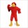 College Red Hawk Mascot Costume