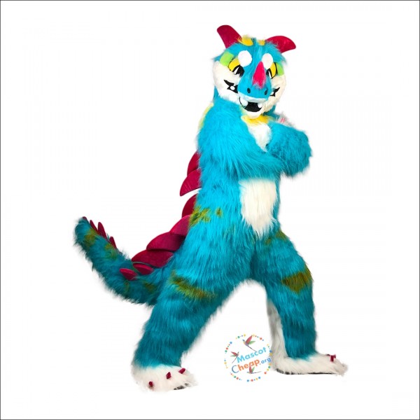 Color Dinosaur ​​Mascot Costume