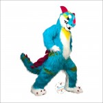 Color Dinosaur ​​Mascot Costume