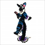Color Flying Dragon ​​Mascot Costume
