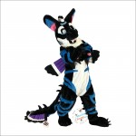 Color Flying Dragon ​​Mascot Costume