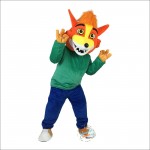 Colored Fox Mascot Costume