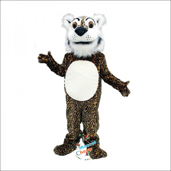 Comic Leopard Mascot Costume
