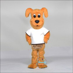 Cool Dog Mascot Costume