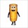 Corn on the Cob (Bodysuit not included) Mascot Costume