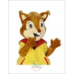 Fox Happy Mascot Costume