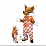 Cute Fox Mascot Costume