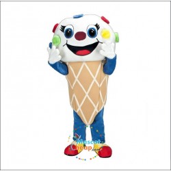 Ice cream Mascot Costume