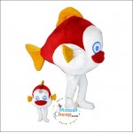 Robust fish Mascot Costume High Quality