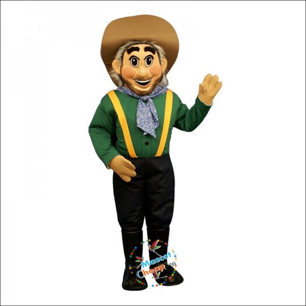 Cowboy Mascot Costume