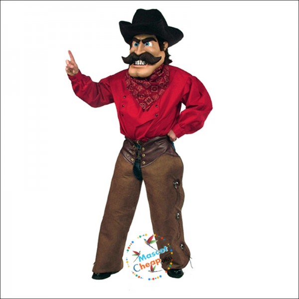 Cowboy Mascot Costume