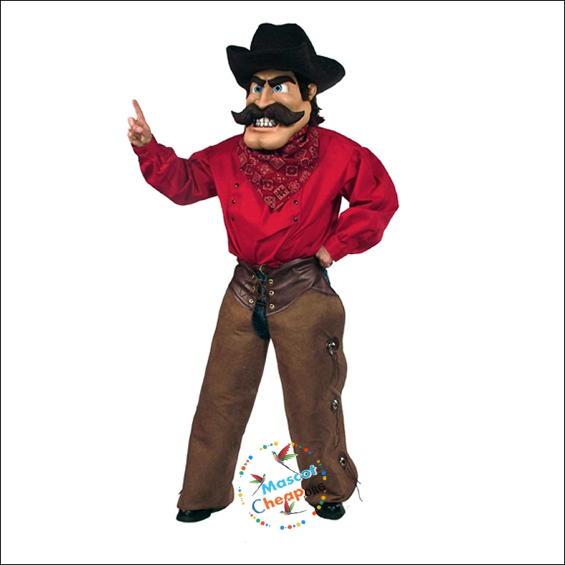 Cowboy Mascot Costume Hot Sale Online