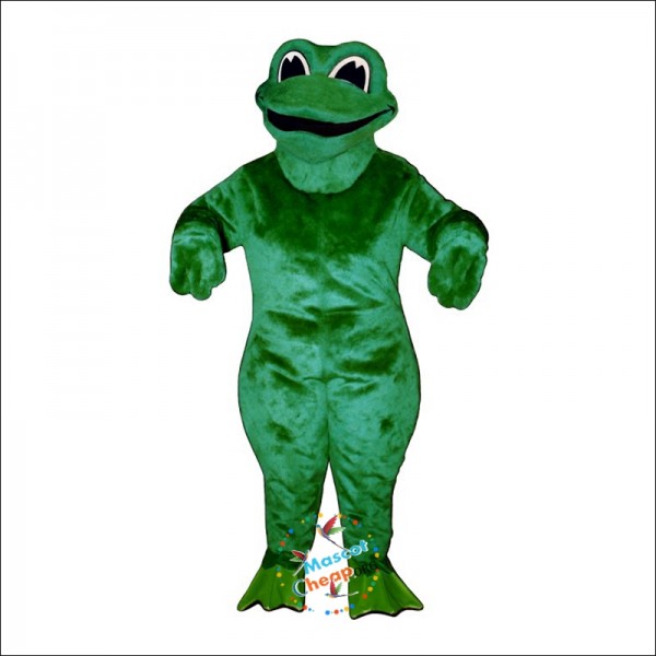 Croaking Frog Mascot Costume
