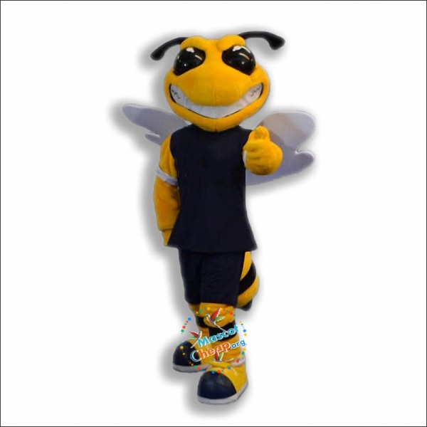 Custom Yellow Bee Mascot Costume